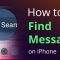 How to Find Deleted Messages on iPhone