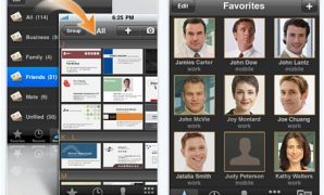 WorldCard Contacts iphone app