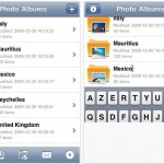 iPod Touch photo album app