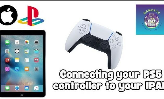 how to connect ps5 controller to ipad