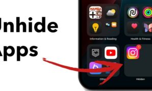 How to Unhide Apps on iPhone