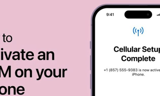 how to activate esim on iphone